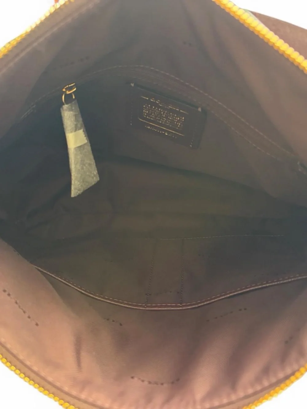 Coach Pebbled Leather Hobo in Burgundy with Gold Hardware